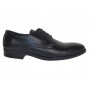 Pantofi barbati casual, negri, din piele naturala - 101TGNBOX